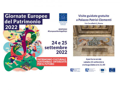 cover Le GEP a Palazzo Patrizi Clementi. Apertura serale